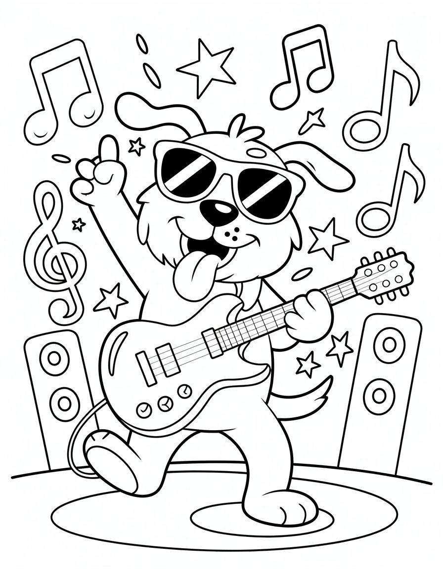 Rock Star Dog